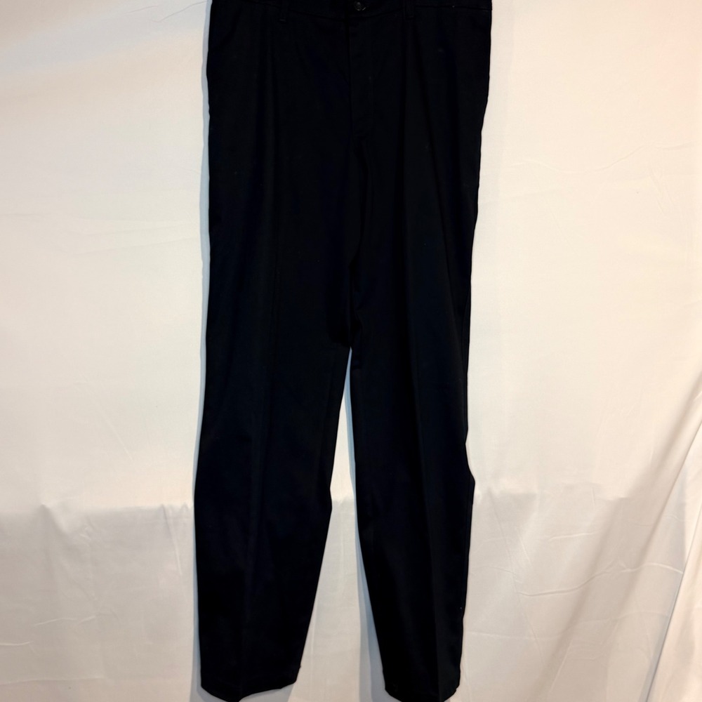 Wrangler Mens Relaxed Fit Chino Pants Black Cotton Stretch 34x34 COY-H410-001